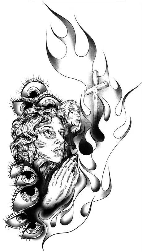 Dare tattoo portfolio piece 2
