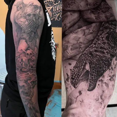 Aaron Slachter tattoo portfolio piece 16