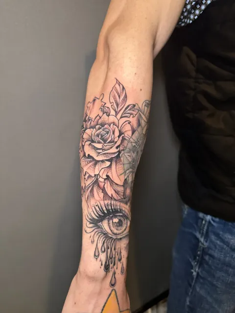 Martin G. Delgado tattoo portfolio piece 10