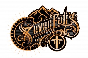 Seven Falls Tattoo artwork